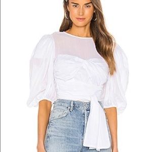 Puff sleeve revolve top- LPA